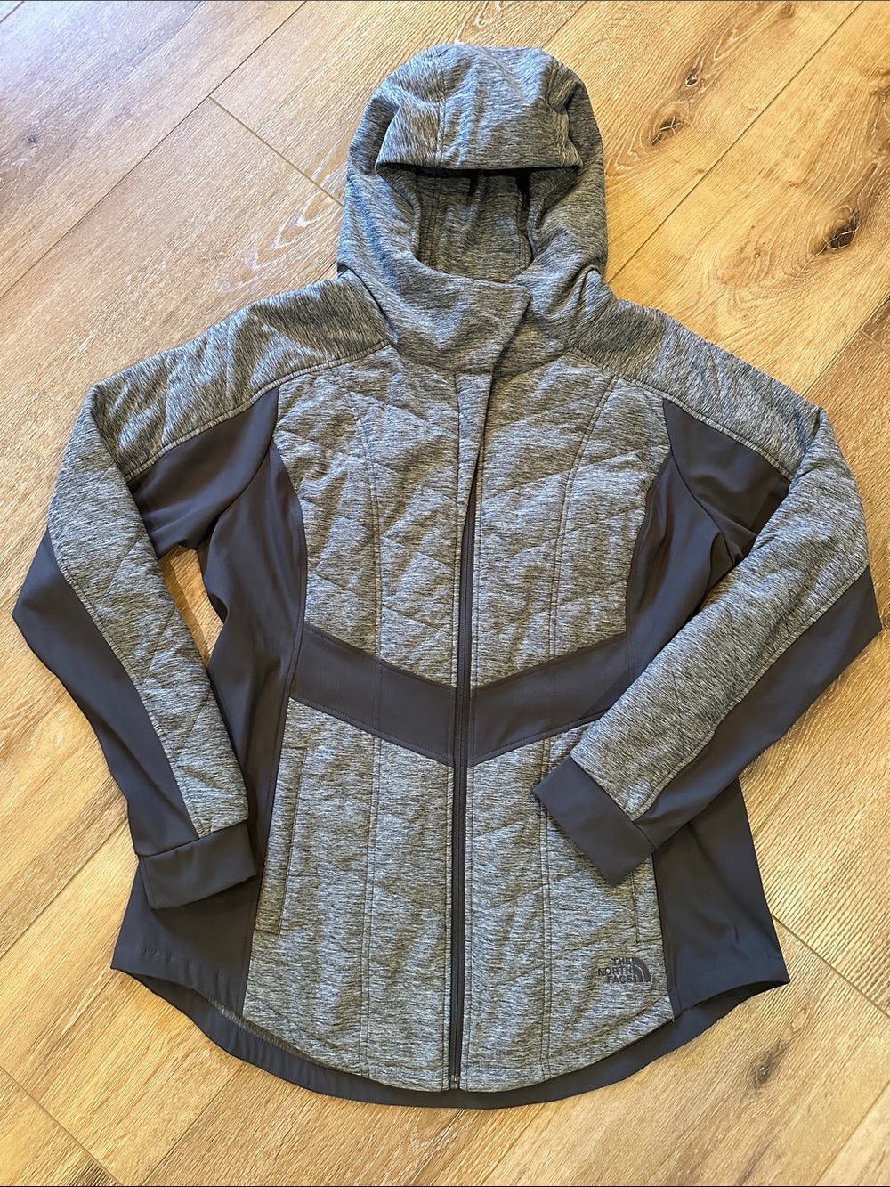 The North Face Women's Gray Hooded Jacket